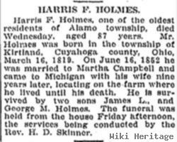 Harris F. Holmes