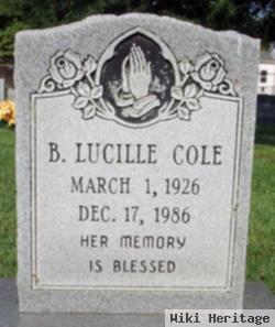 Bessie Lucille Cole