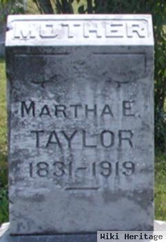 Martha E. Taylor