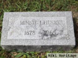 Minnie I. Davis Henry