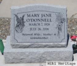 Mary Jane O'donnell