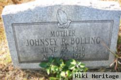 Johnsey R Bolling