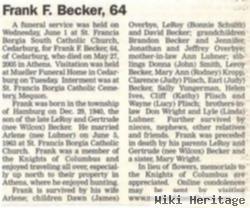 Frank Floyd Becker