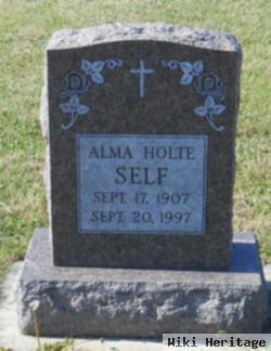 Alma Holte Self