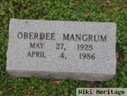 Oberdee Mangrum