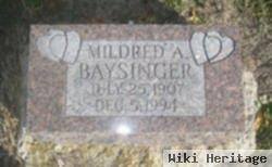 Mildred Ann Hartley Baysinger