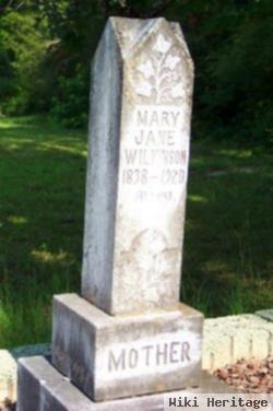 Mary Jane Stone Wilkinson