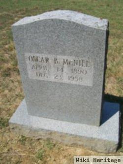 Oscar Benton Mcneil