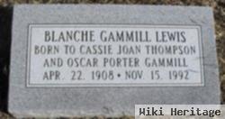 Blanche Gammill Lewis