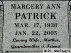 Margery Ann Patrick