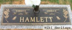 Robert G Hamlett