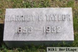 Harriett F. Taylor