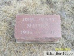 John Henry Mathes