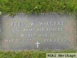 Fred W Wiegert