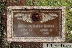 Bernice Roby Berry