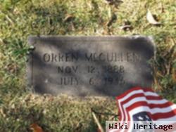 Orren "sam" Mccullen