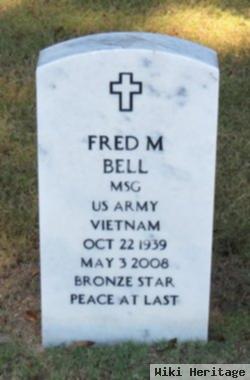 Sgt Fred M. Bell