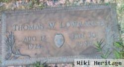 Thomas W Lowrance