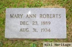 Mary Ann Roberts