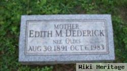 Edith M. Oldis Dederick