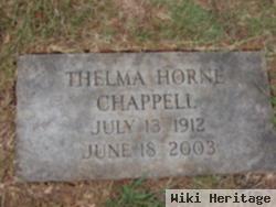 Thelma Eloise Horne Chappell