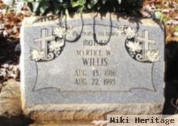 Myrtice W Willis