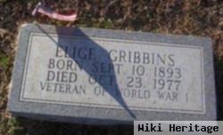 Elige Gribbins, Sr