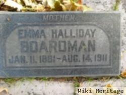 Mary Emma "emma" Halladay Boardman