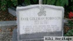 Faye Coleman Robinson