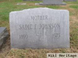 Sadie F. Collins Johnson