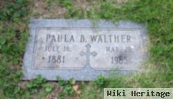 Paula B Walther