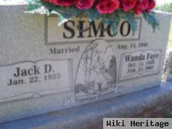 Jack D Simco