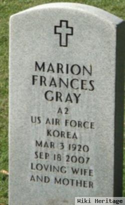 Marion Frances Gray