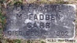 Catharine Mcfadden Carr