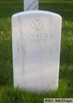 Donald L Giles