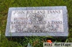 Jonathan Rolland "john" Evans