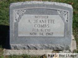 A Jeanette Combs