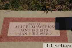 Alice M. Weeks