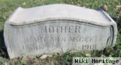 Mary Ann Posey Mcgee