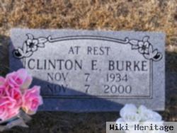 Clinton E Burke