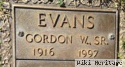 Gordon W. Evans, Sr