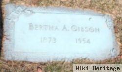 Bertha A Weigand Gibson