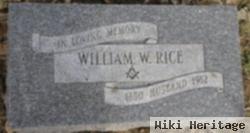 William W. Rice