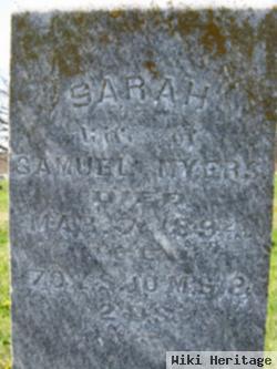 Sarah Albin Myers