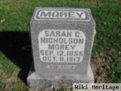 Sarah C Nicholson Morey