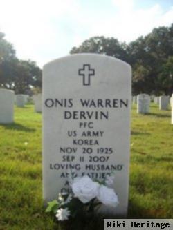 Onis Warren Dervin