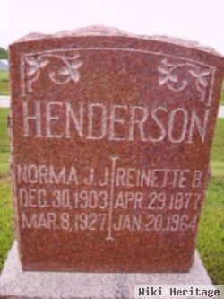 Reinette B Sildine Henderson