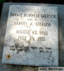 Fannie Maud Burwell Giersch