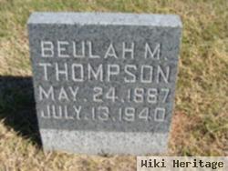 Beulah M Funk Thompson