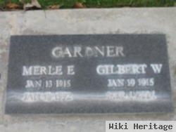 Merle E Gardner